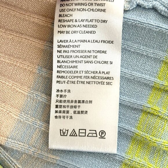 Daily Practice Tuvalu Striped Knit Dress Medium Sleeveless NEW NWT Anthropologie - Picture 7 of 9